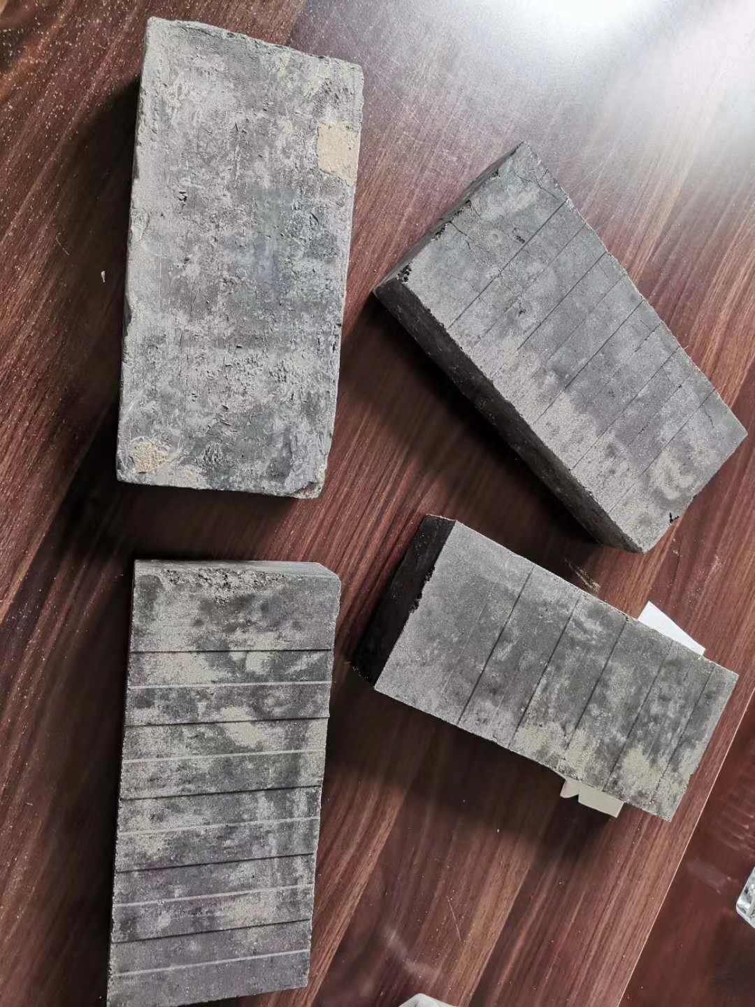 Effect after solidification of silt